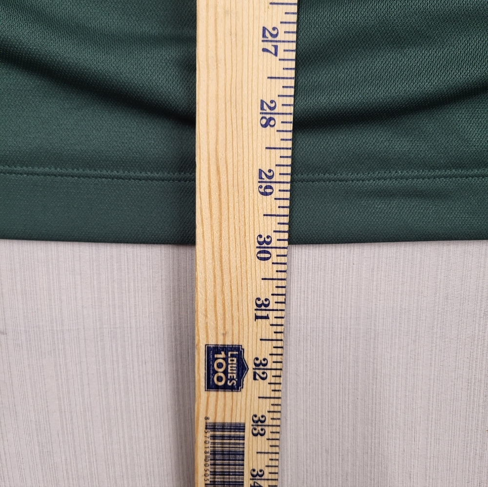 Baylor University Nike DRI-FIT Tour Performance Polo Golf Shirt Size XL Green - Picture 10 of 12